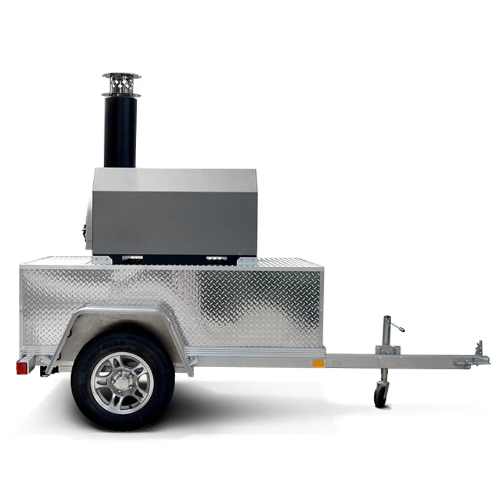 Chicago Brick Oven - CBO 750 Tailgater | Wood Fired Pizza Oven Trailer | 38" X 28" cooking surface | 2-3 - 10" pizzas at a time | 50-60 pizzas an hour - Image 10