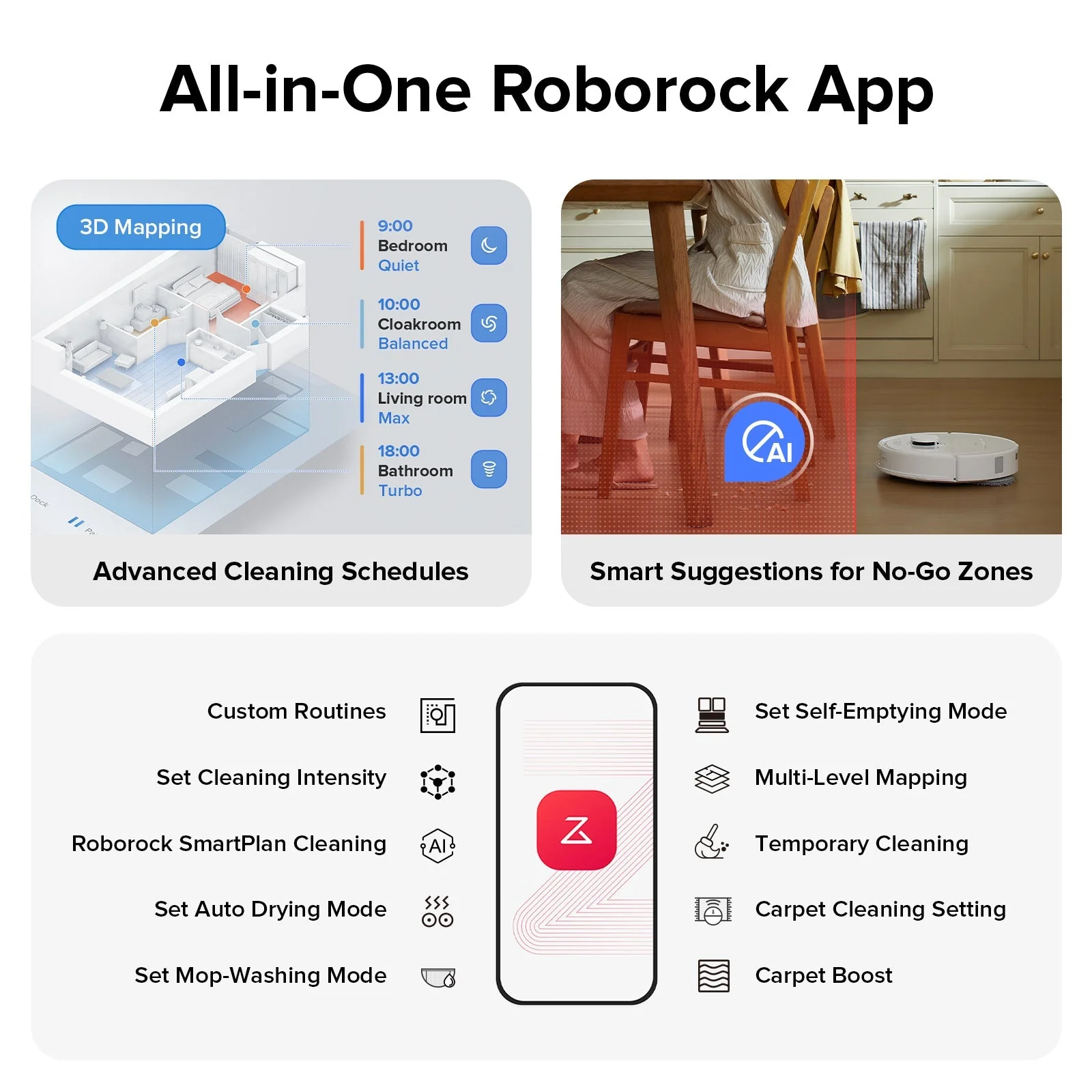 【Certified Refurbished 90% New】Roborock Qrevo S Robot Vacuum with Multifunctional Dock - Image 15