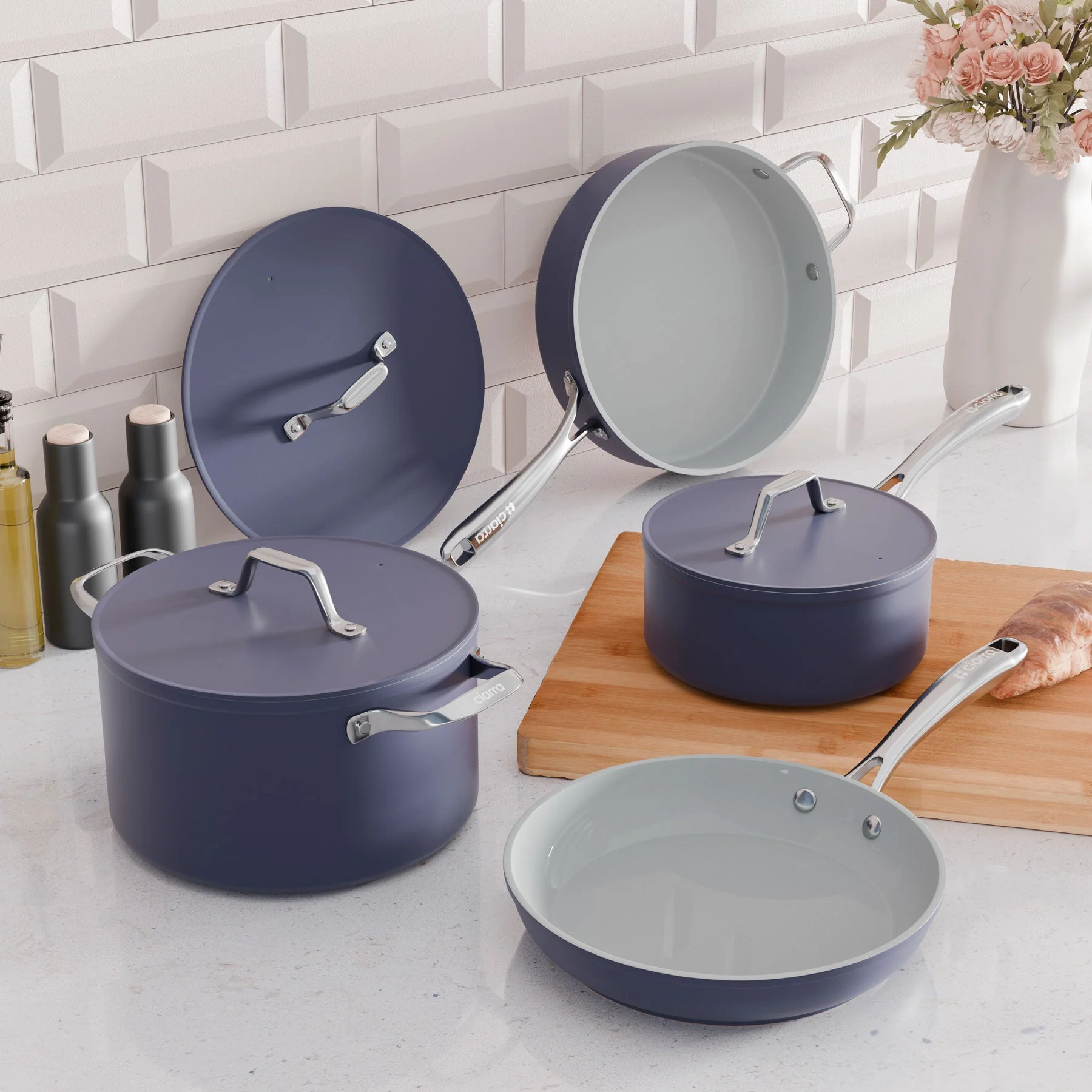 Ciarra Beyond Cookware Set Midnight Dream (4PCS) - Image 4