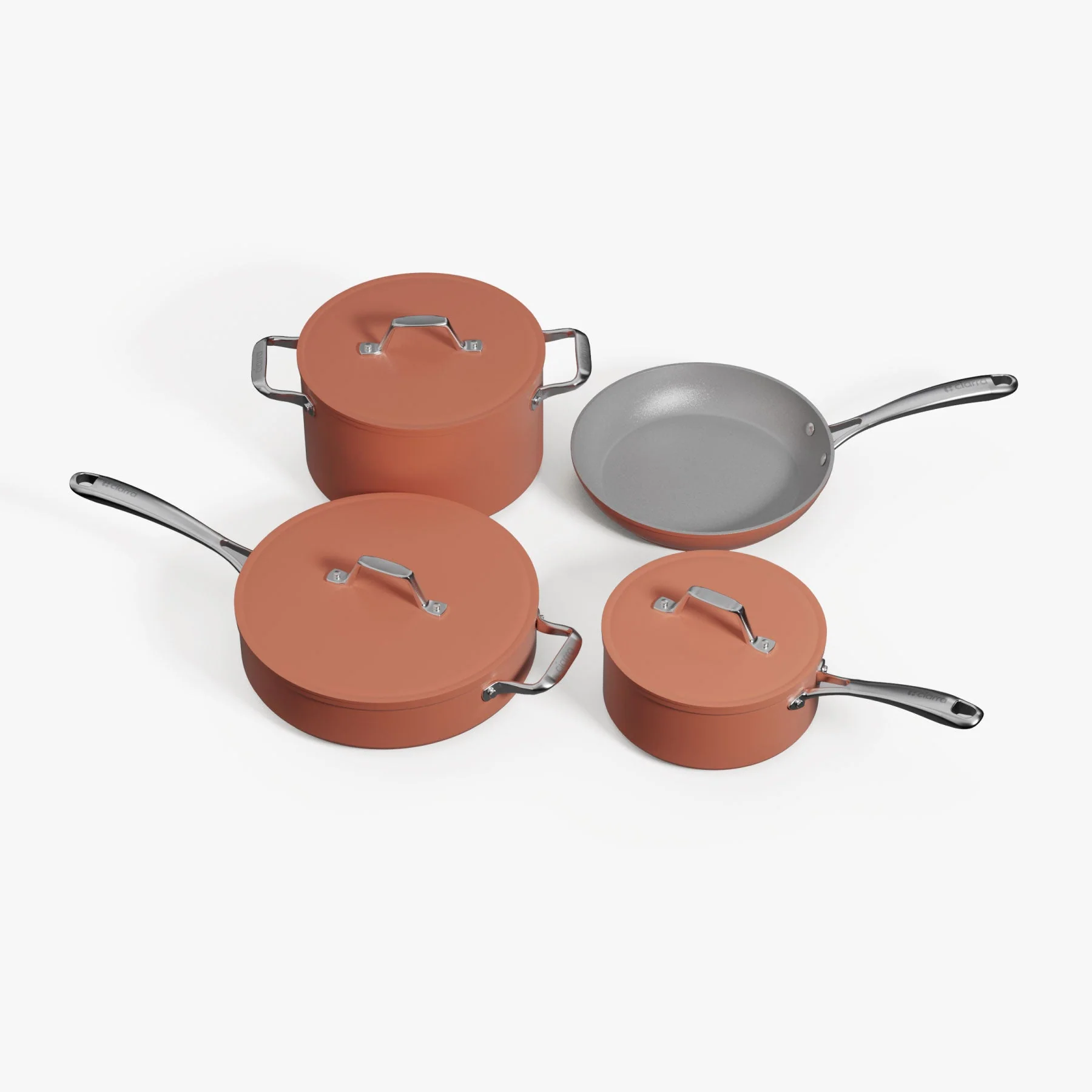 Ciarra Beyond Cookware Set Orangina (4PCS) - Image 3