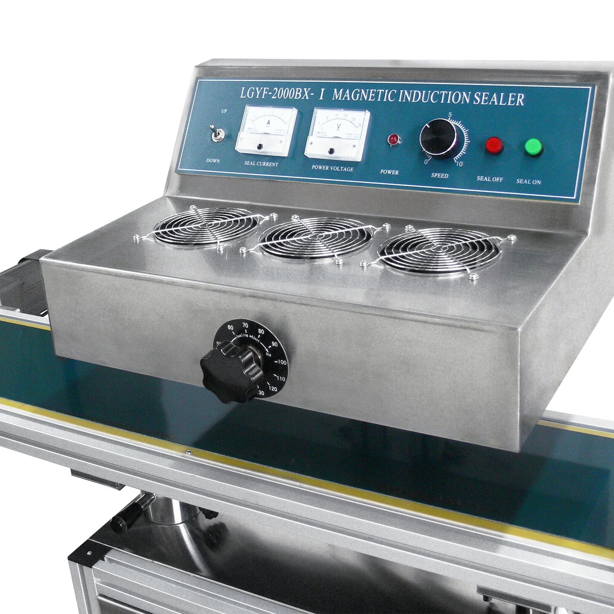 Continuous Induction Cap Sealer with Conveyor 20-130mm - Image 2