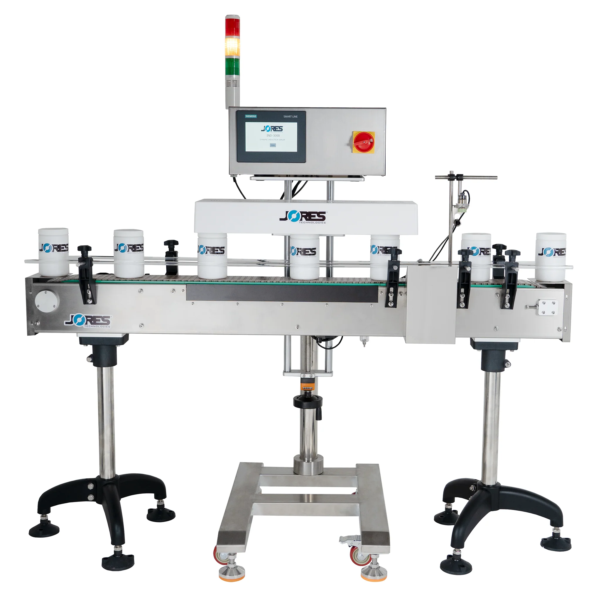 Continuous Inline Induction Cap Sealing System 20 - 120mm with Conveyor - Image 2