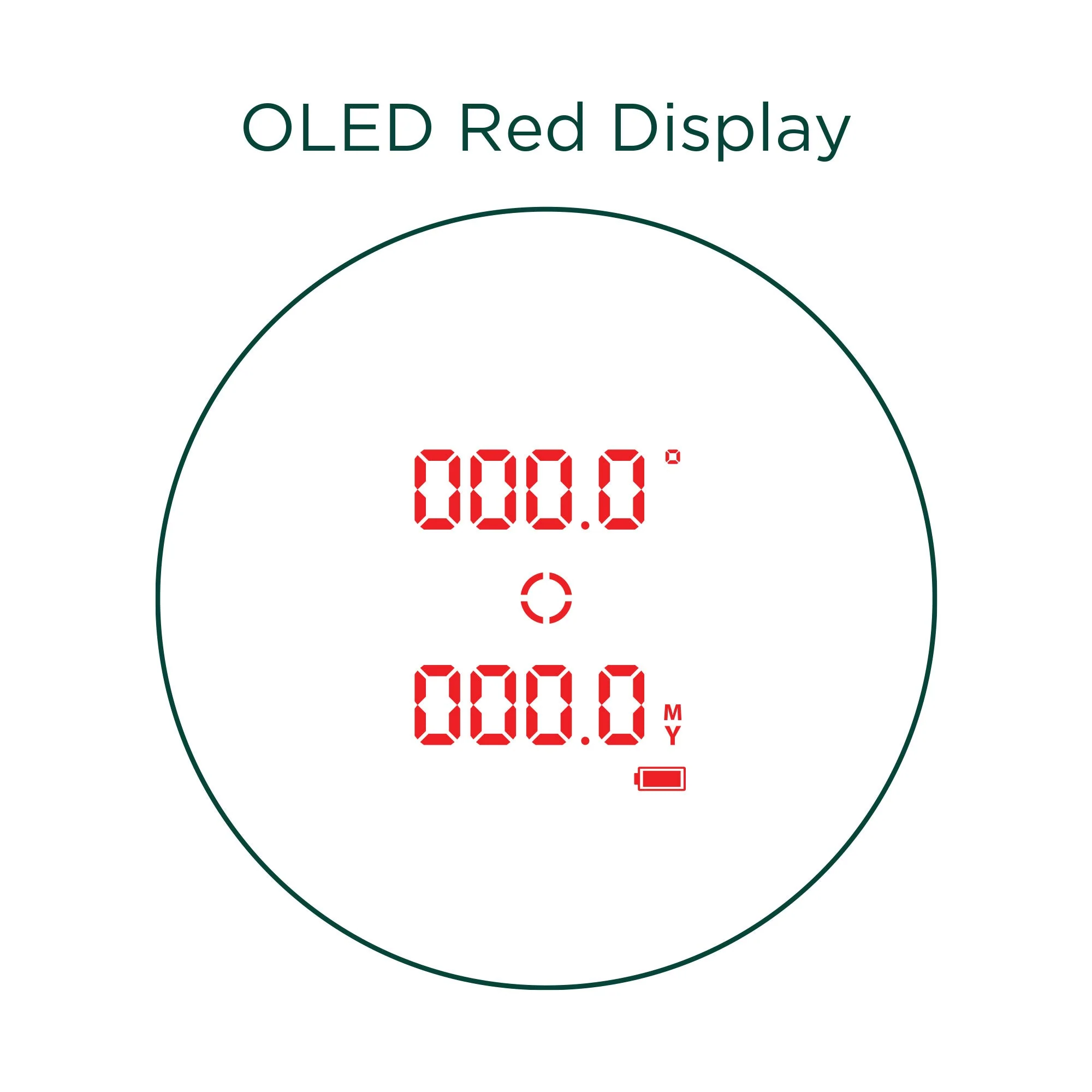 CRESTONE XP 7x24 - OLED Laser Rangefinder - Image 2