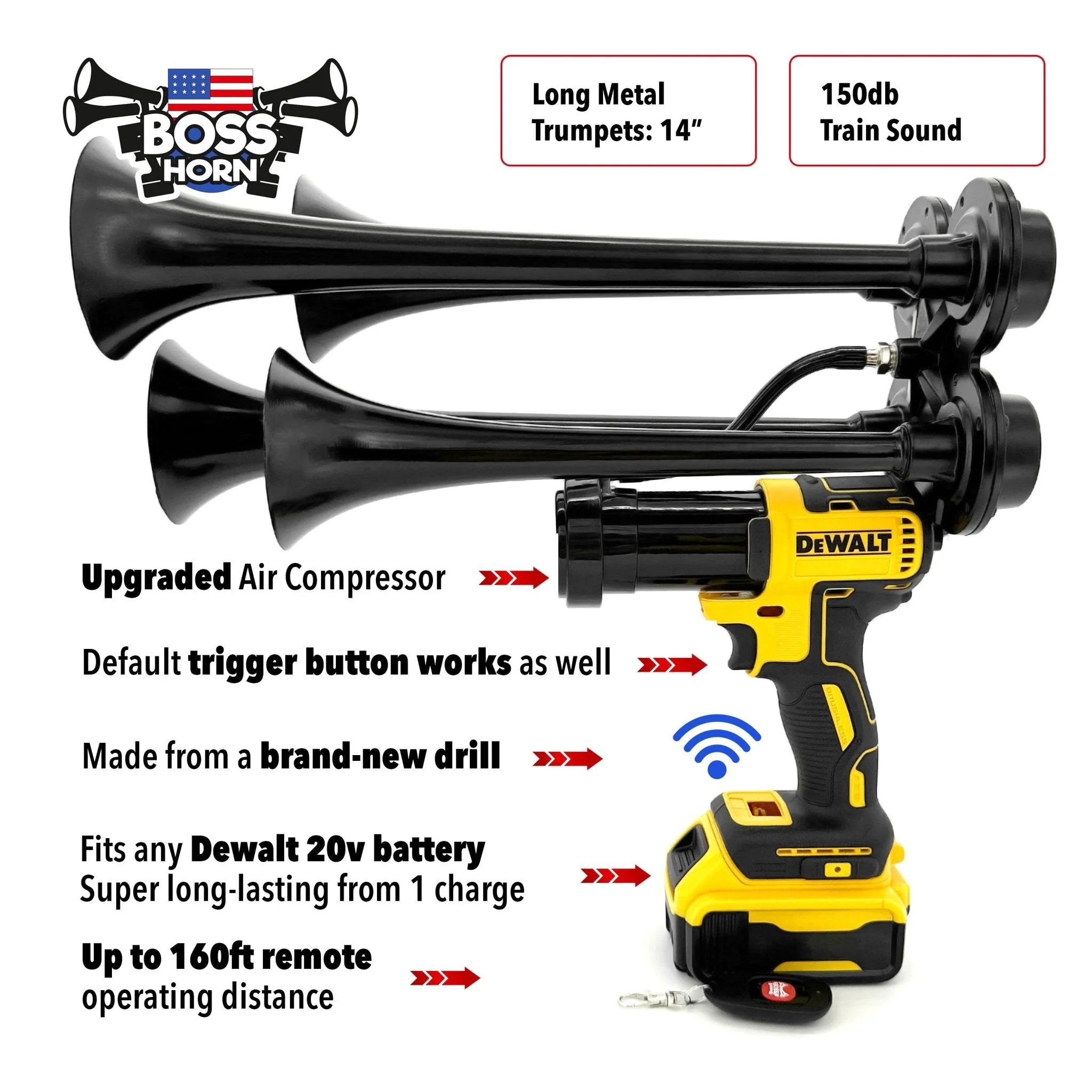 DeWalt Train Horn 20v - Extreme Series - Image 2