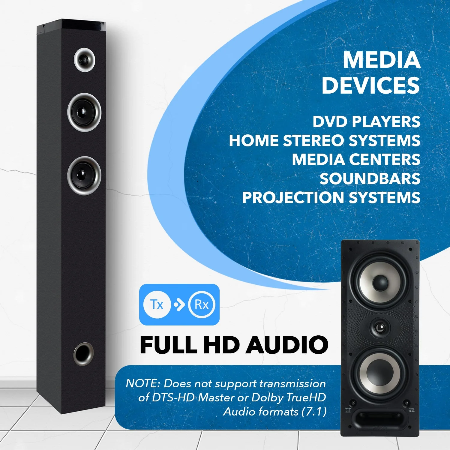Digital Audio Over CAT5 Extender Upto 1000 Feet - Extend Digital Optical Coxial Toslink Signal Over Ethernet PoC for Long Distance Extension (DA-EX1000-K) - Image 8
