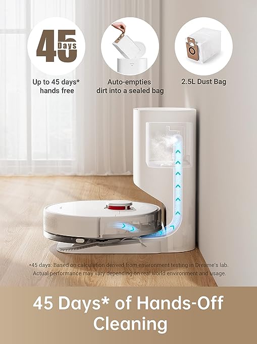 Dreame D10 Plus Self-Emptying Robot Vacuum - Image 2