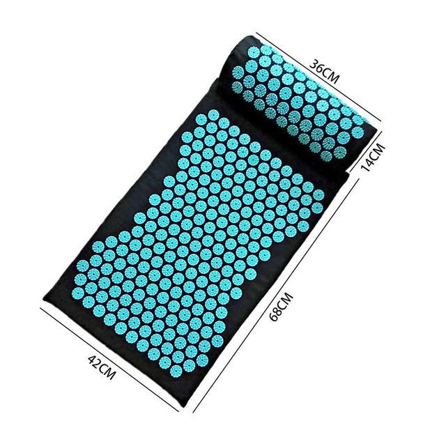 Drip Sweat Lotus Acupressure Mat and Pillow Set for Full-Body Therapy - Image 3