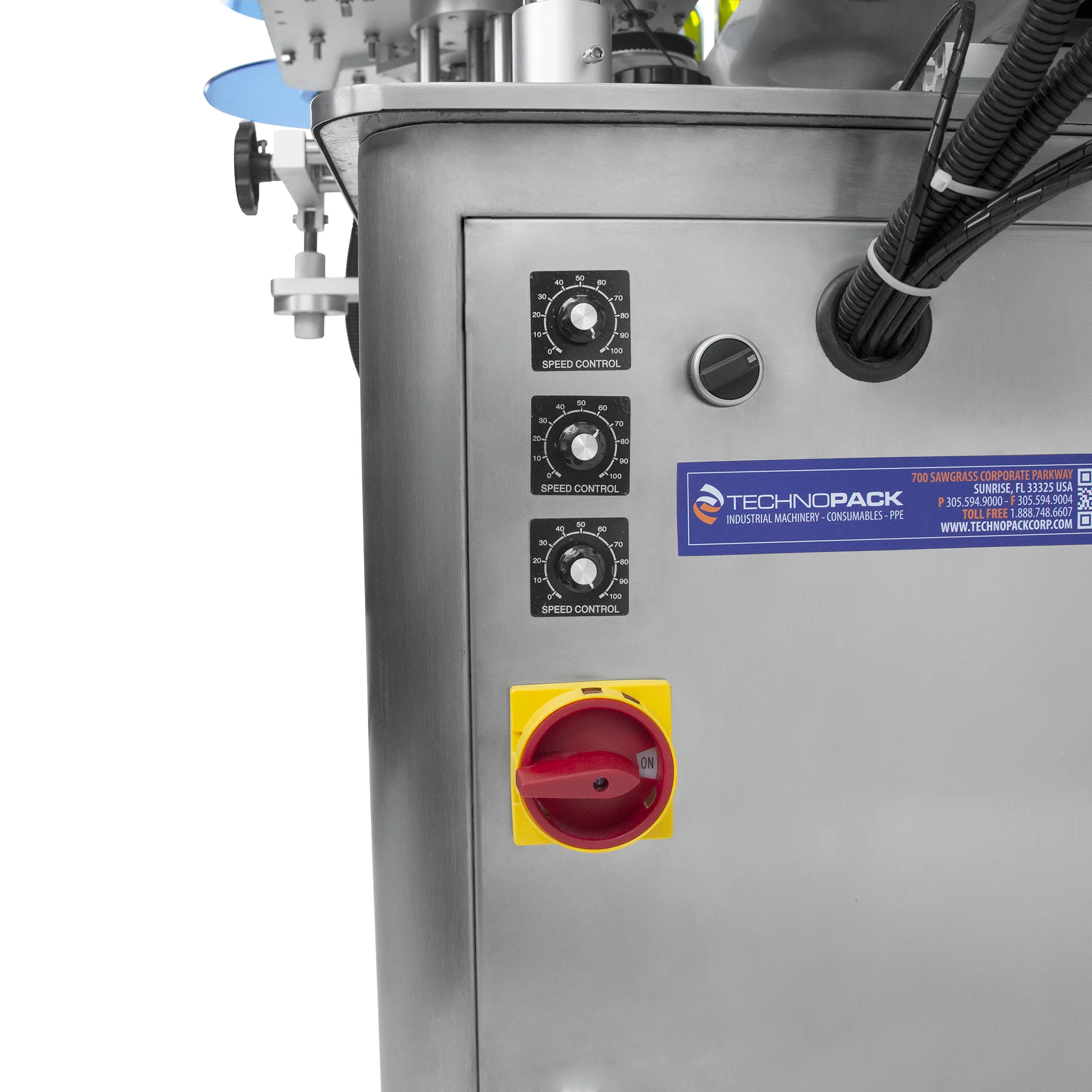 Dual Automatic Label Applicator for Round and Flat Containers - Image 10