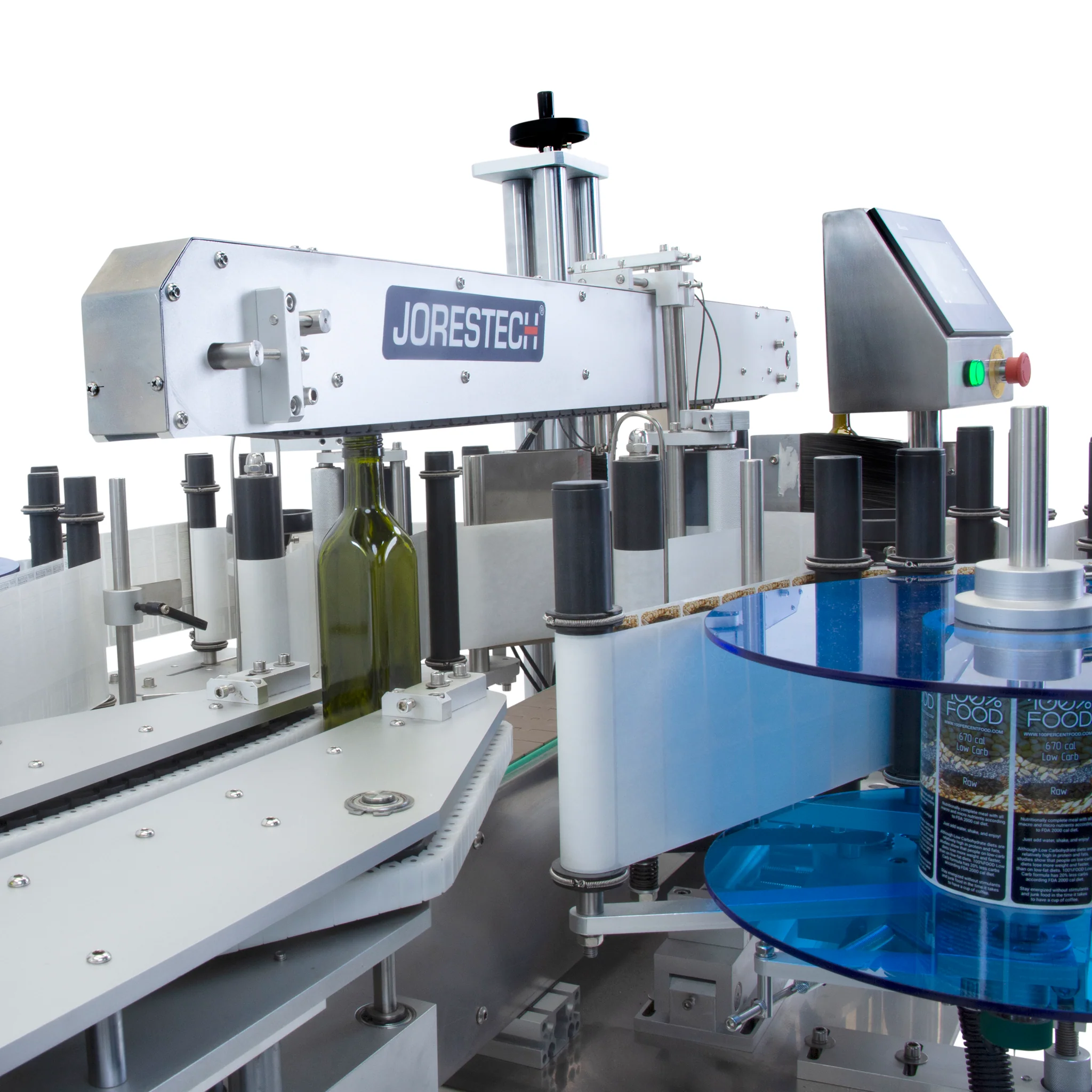Dual Automatic Label Applicator for Round and Flat Containers - Image 6