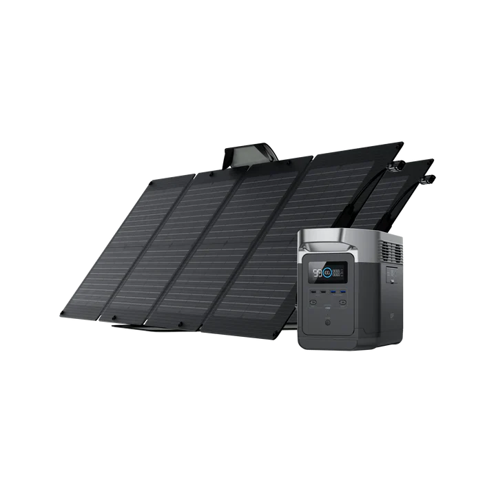 EcoFlow DELTA 2 Portable Power Station + 110W Portable Solar Panel - Image 2