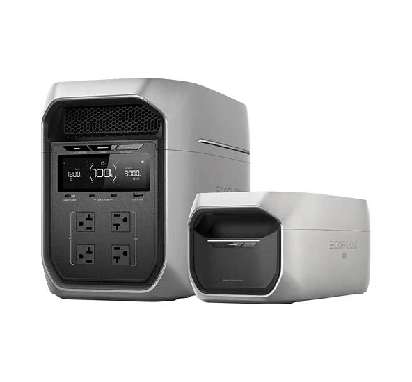 EcoFlow DELTA 3 Max Plus Portable Power Station + DELTA 3 Max Plus Extra battery