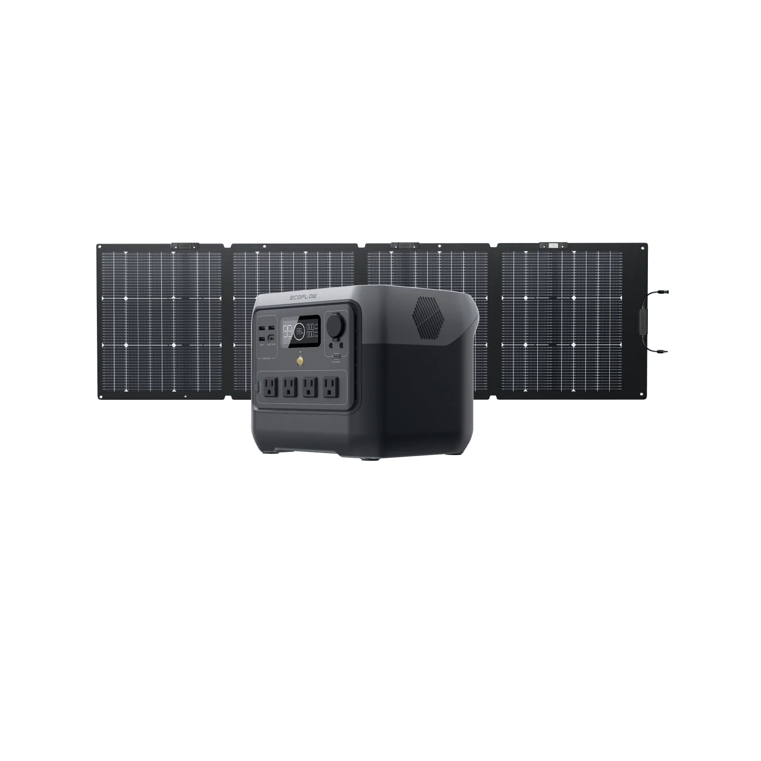EcoFlow RIVER 2 Pro + 1*110W Portable Solar Panel