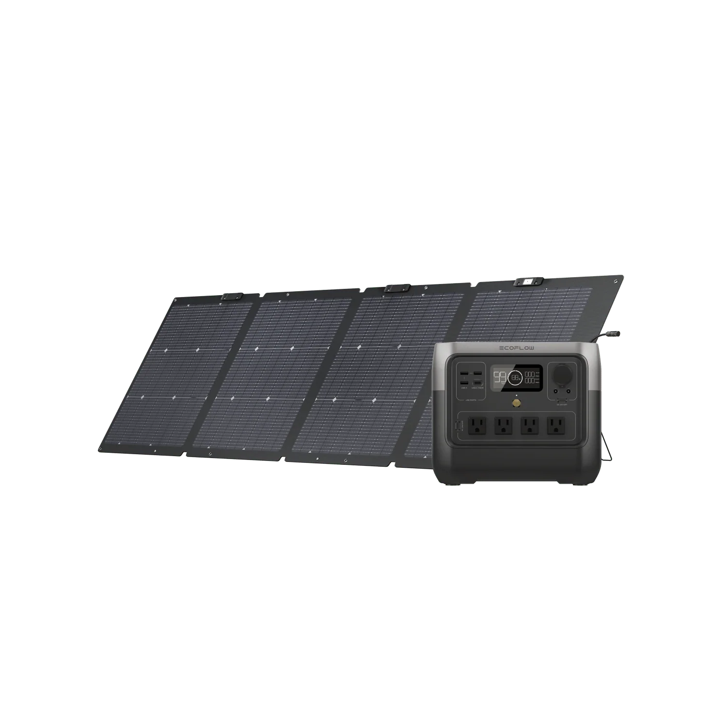 EcoFlow RIVER 2 Pro + 1*110W Portable Solar Panel - Image 7