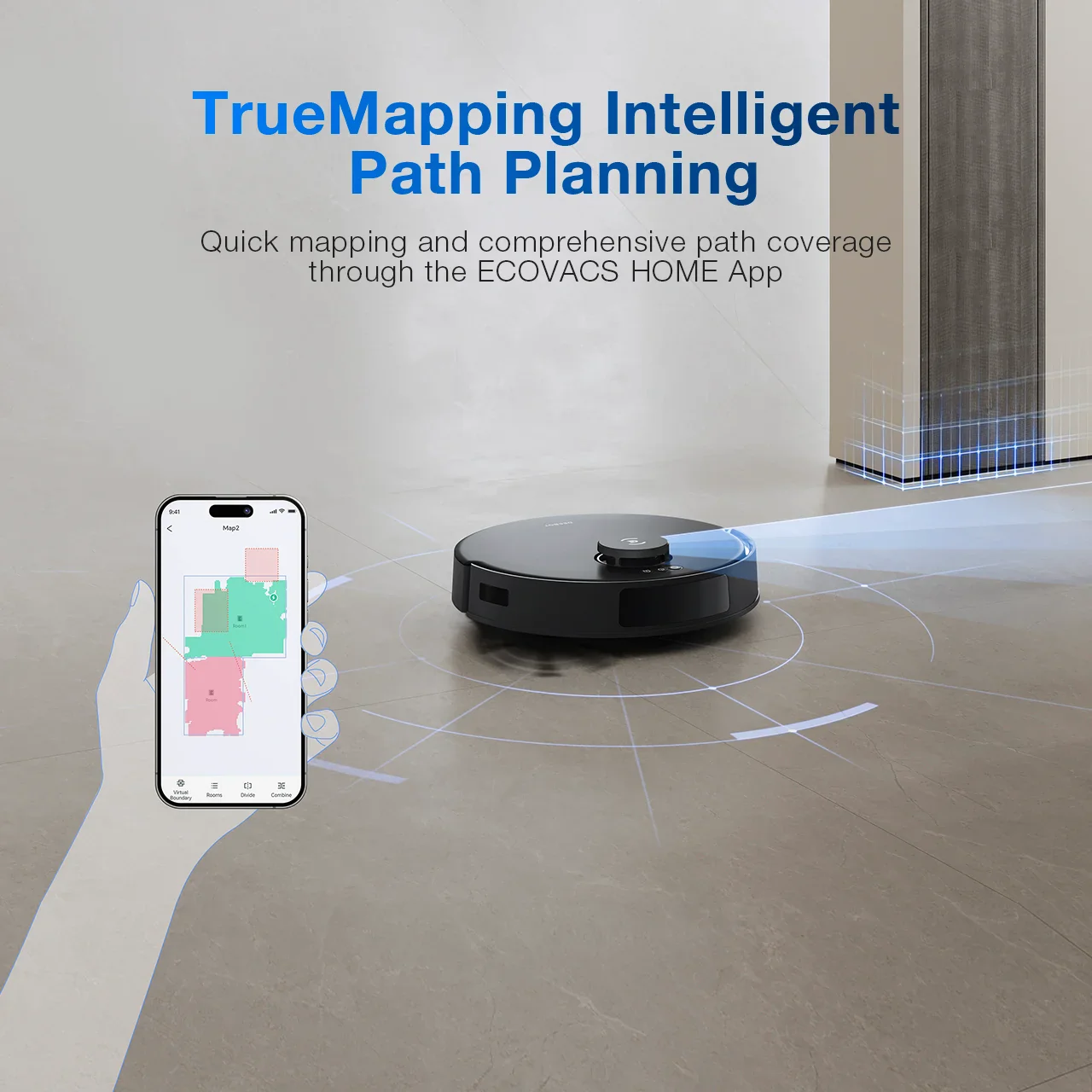 Ecovacs N20 PRO PLUS Robot Vacuum Cleaner - Image 3