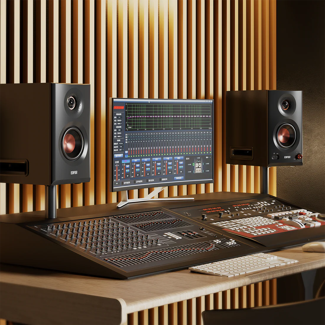 Edifier MR5 Powered Studio Monitor2.0 Speaker System - Image 6