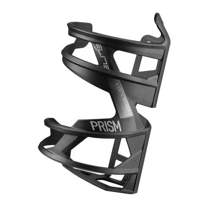 Elite Prism Matte Carbon Bottle Cage - Side Specific - Image 2