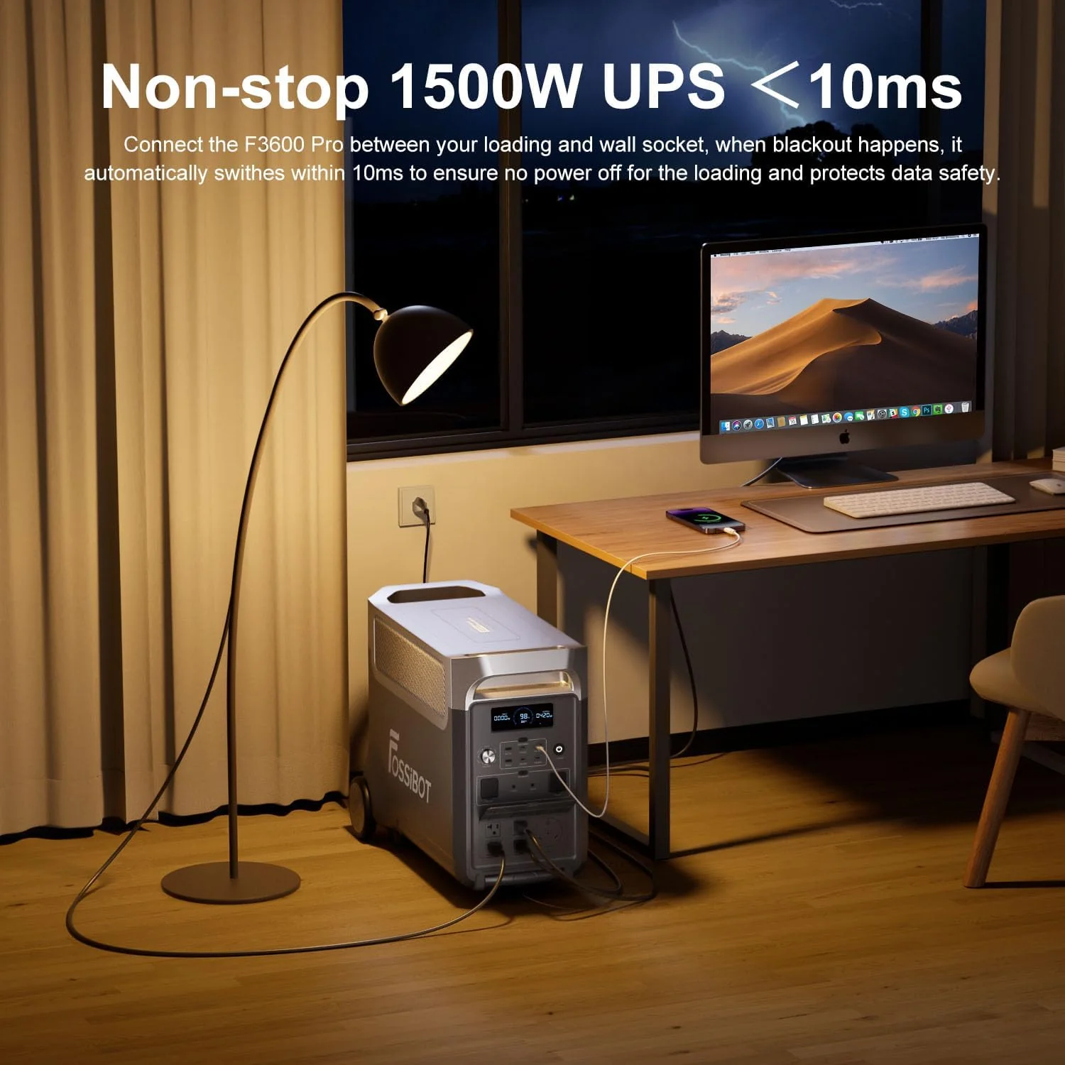 FOSSiBOT F3600 Pro Portable Power Station | 3600W 3840Wh - Image 6