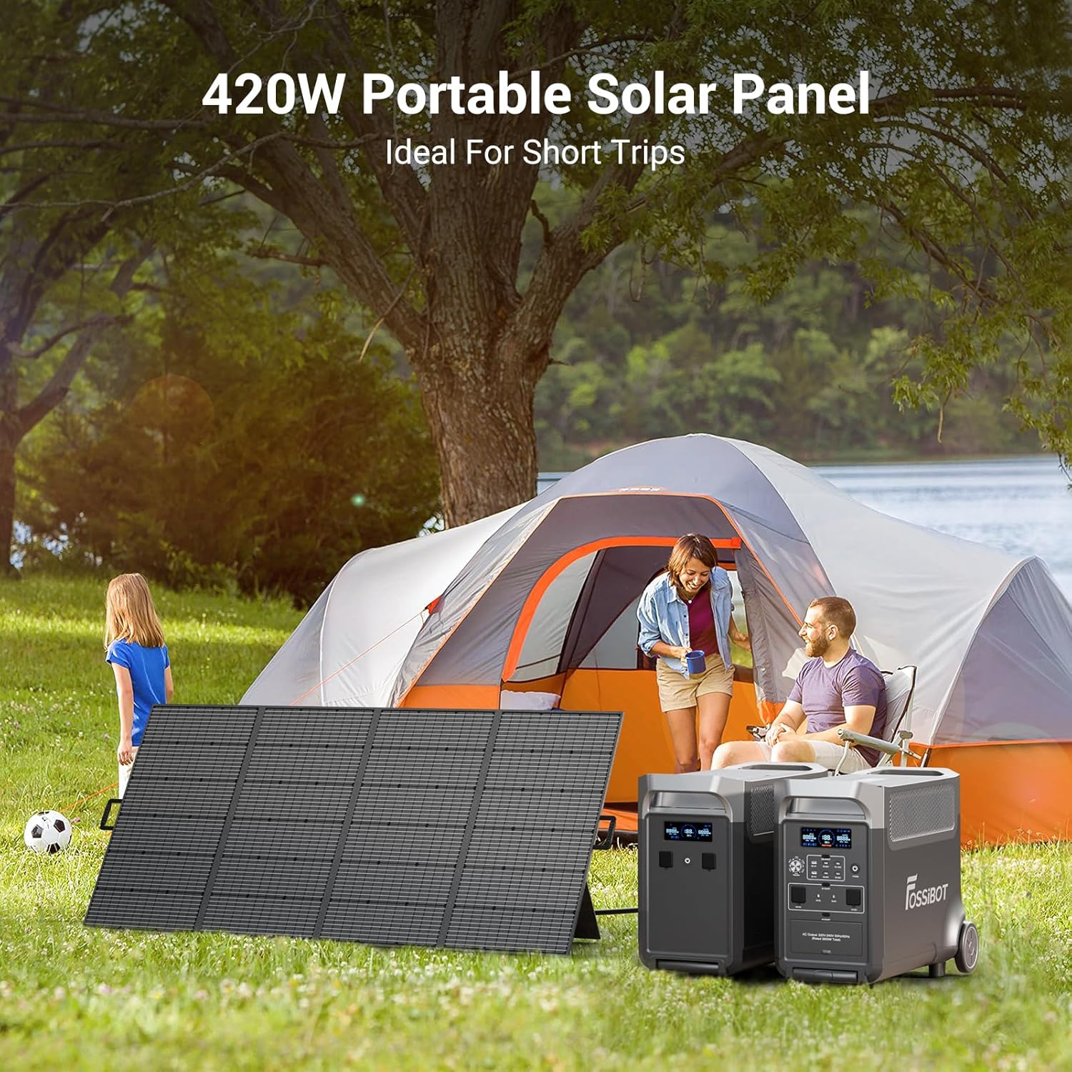 FOSSiBOT SP420 Portable Solar Panel | 420W - Image 5