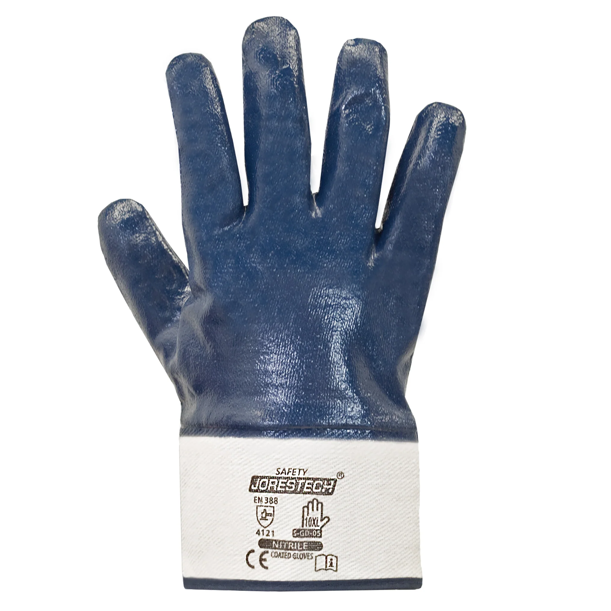 Fully Coated Nitrile Safety Work Gloves – Pack of 12 - Image 2