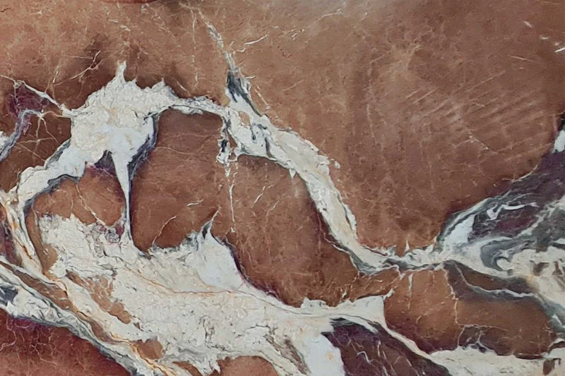 Fusion Berry Brown Marble Slabs Polished - Full Truckload - Image 3