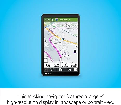 Garmin dezl OTR810 8" GPS Truck Navigator - Image 5