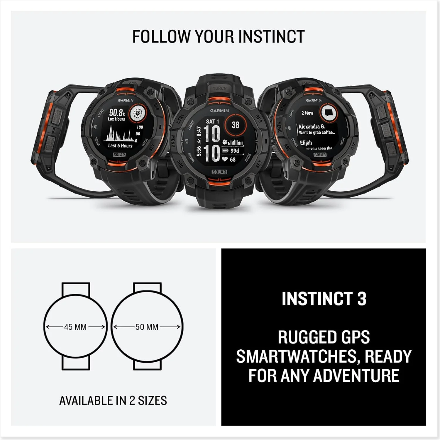 Garmin Instinct 3 - Image 3