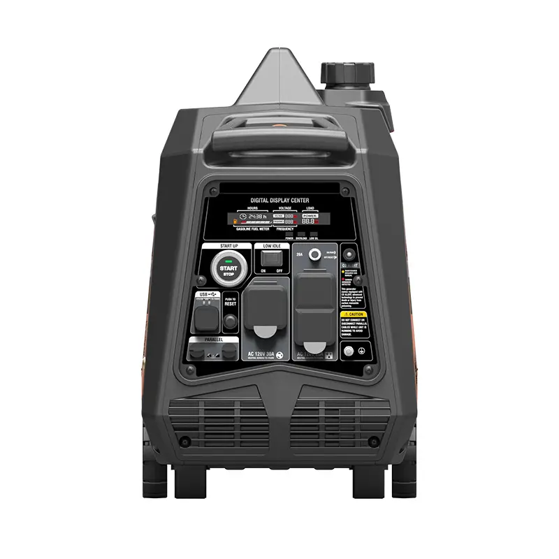Genmax GM3500iAED Portable Inverter Generator, 3500W Super Quiet Gas or Propane Dual Fuel Portable Engine with Parallel Capability - Image 7