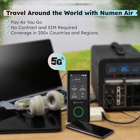 GlocalMe Numen Air – World First Global 5G Mobile WiFi - Image 4