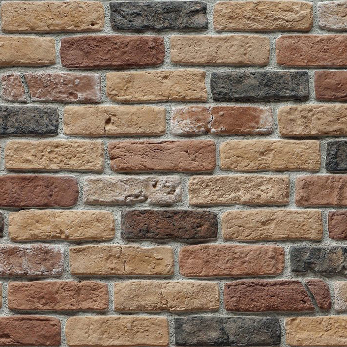 Granulbrick Mix 3 Manufactured Stone Handmade Brick Veneer - Livfloors Collection - Image 2