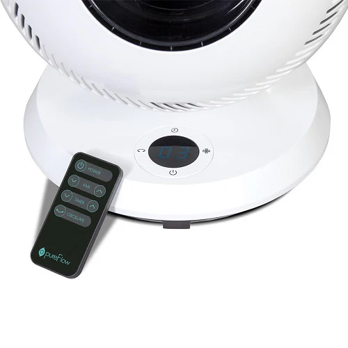 GreenTech PureFlow QT7 Bladeless Oscillating Fan - Image 3