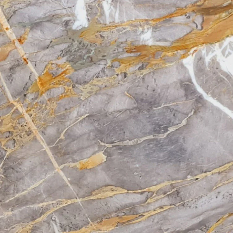 Gris Ardiente Gray Bookmatching Marble Slabs Polished - Full Truckload - Image 3