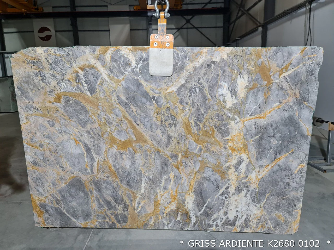 Gris Ardiente Gray Bookmatching Marble Slabs Polished - Full Truckload - Image 8