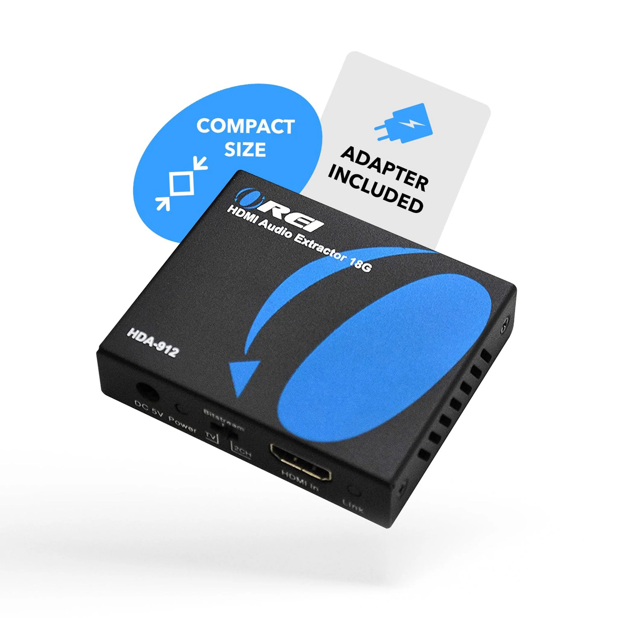 HDMI Audio Extractor Converter - SPDIF + 3.5mm Output (HDA-912) - Image 3