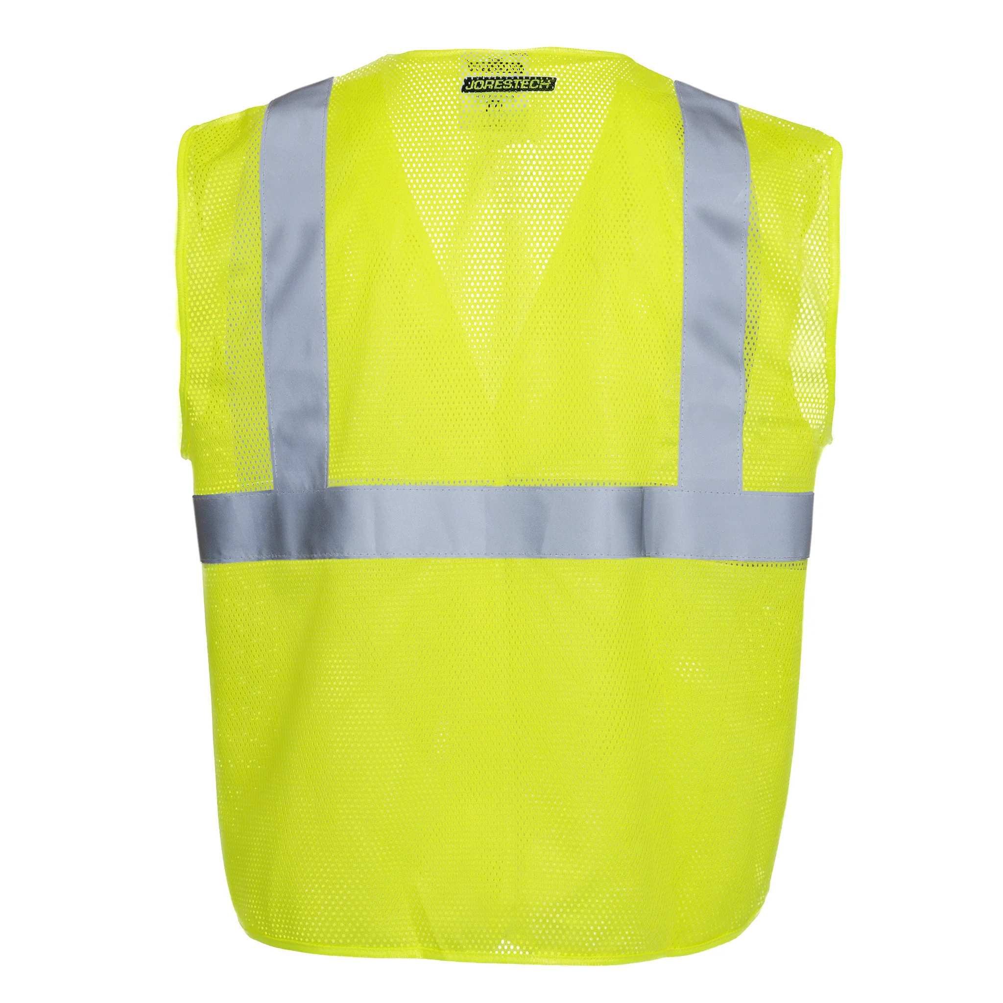 Hi-Vis Mesh Safety Vest with 2” Reflective Strips and Pocket - Image 11