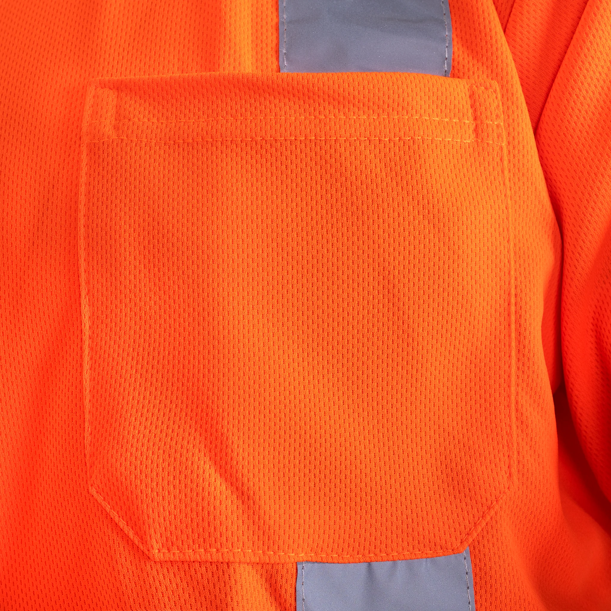 Hi-Vis Reflective Dirt-Concealing Safety Long Sleeve Shirt - Image 14