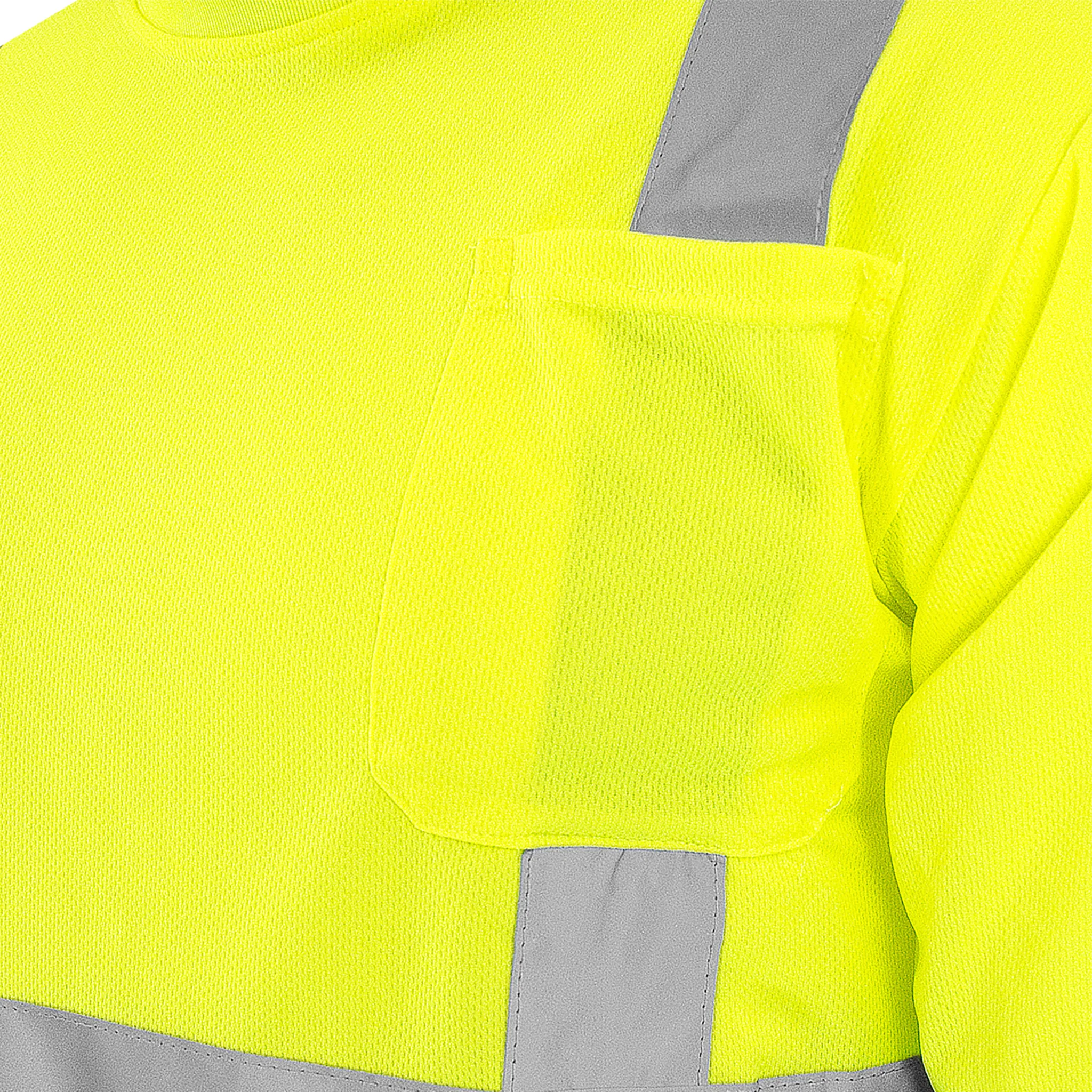 Hi-Vis Reflective Safety Long Sleeve Shirt - Image 7