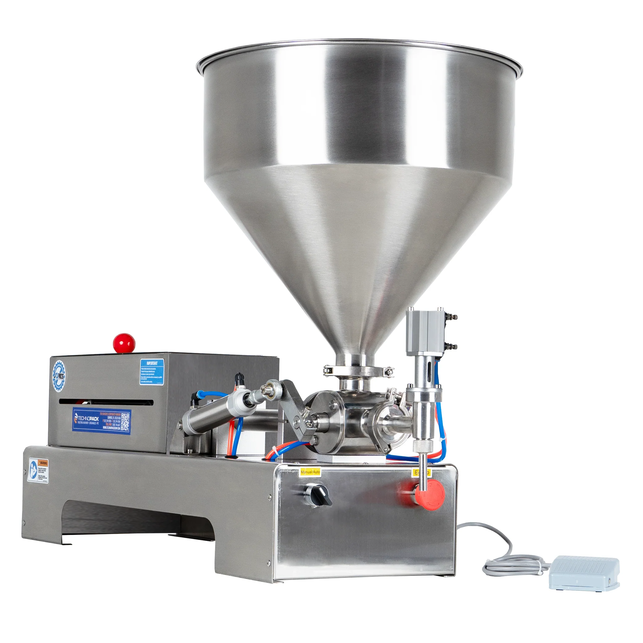 High Viscosity Tabletop Paste Piston Filler - 304 SS – 100ml - Image 3