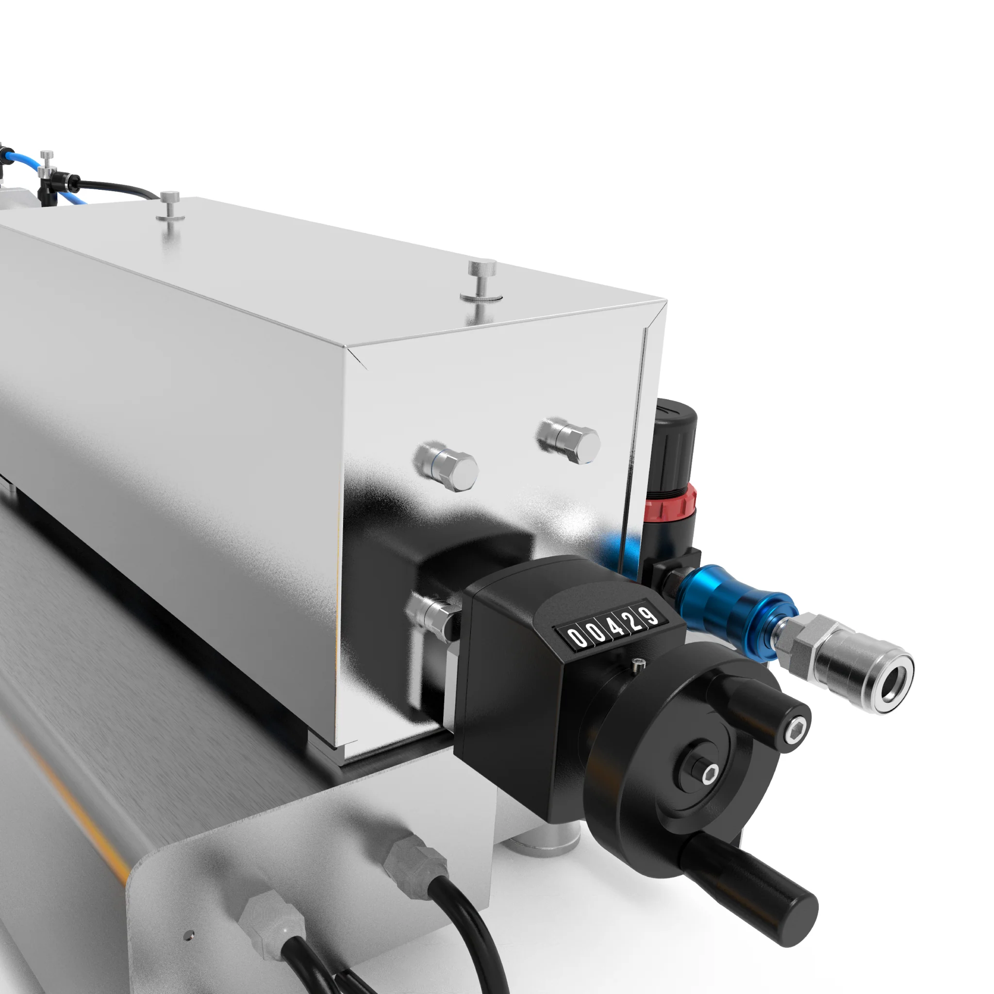 High Viscosity Tabletop Paste Piston Filler - 316 SS – 500ml - Image 10
