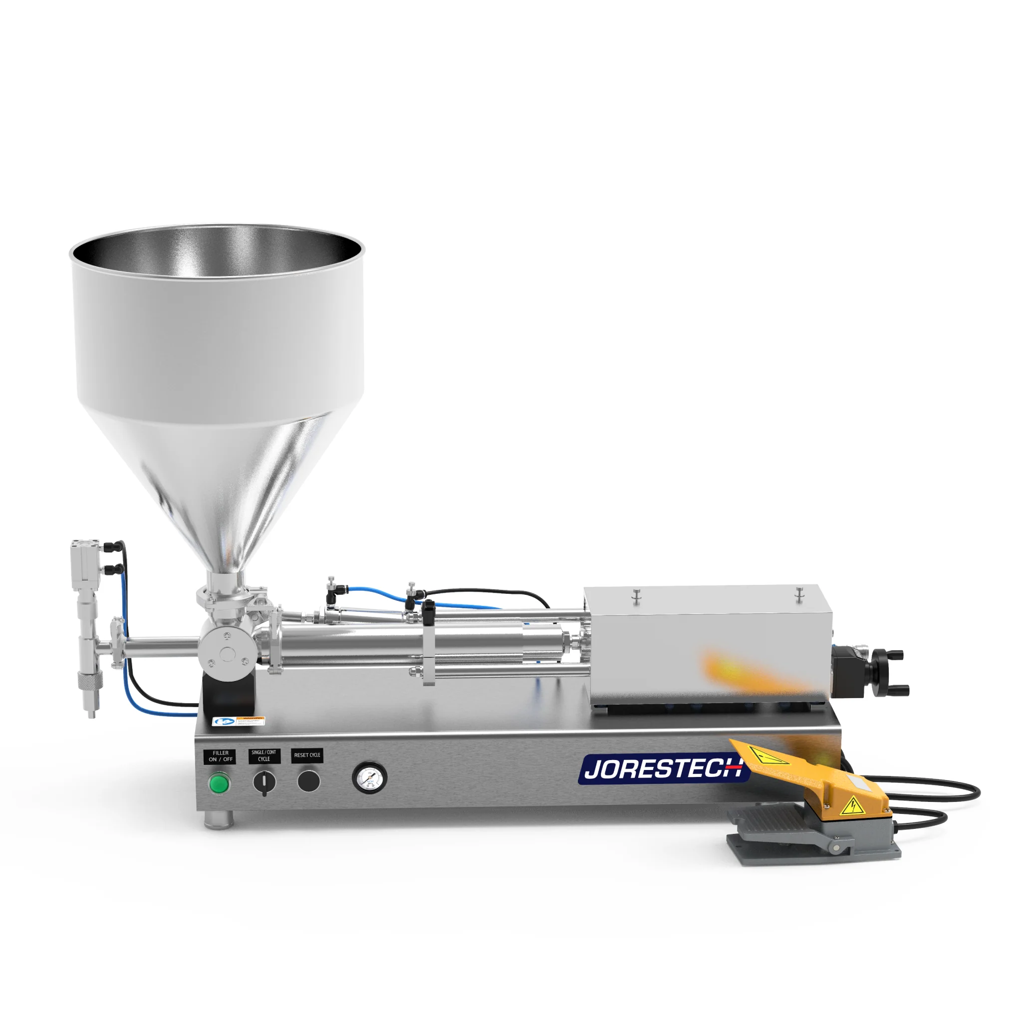 High Viscosity Tabletop Paste Piston Filler - 316 SS – 500ml - Image 4
