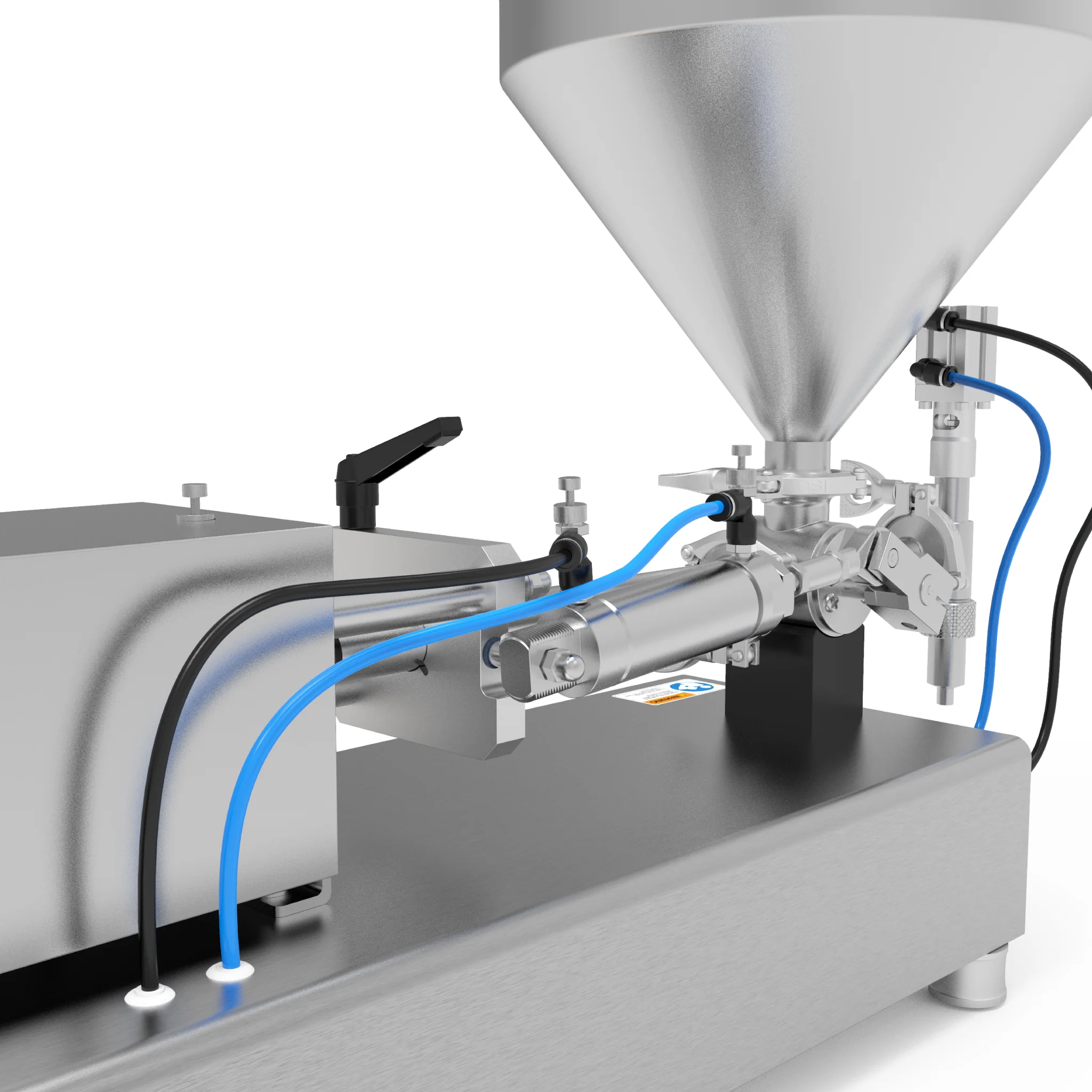 High Viscosity Tabletop Paste Piston Filler - 316 SS – 50ml - Image 5