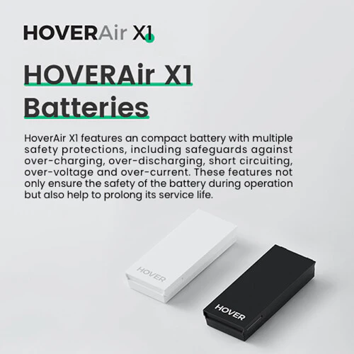 HOVERAir X1 Battery - Black - Image 3