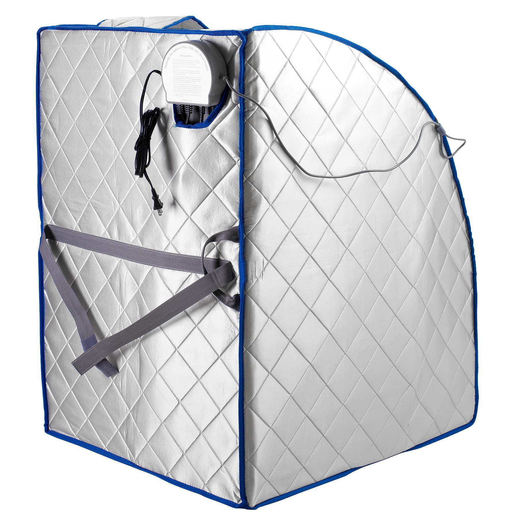Durasage Health - Infrared Heated Personal Sauna with Heating Foot Pad and Chair - Image 7