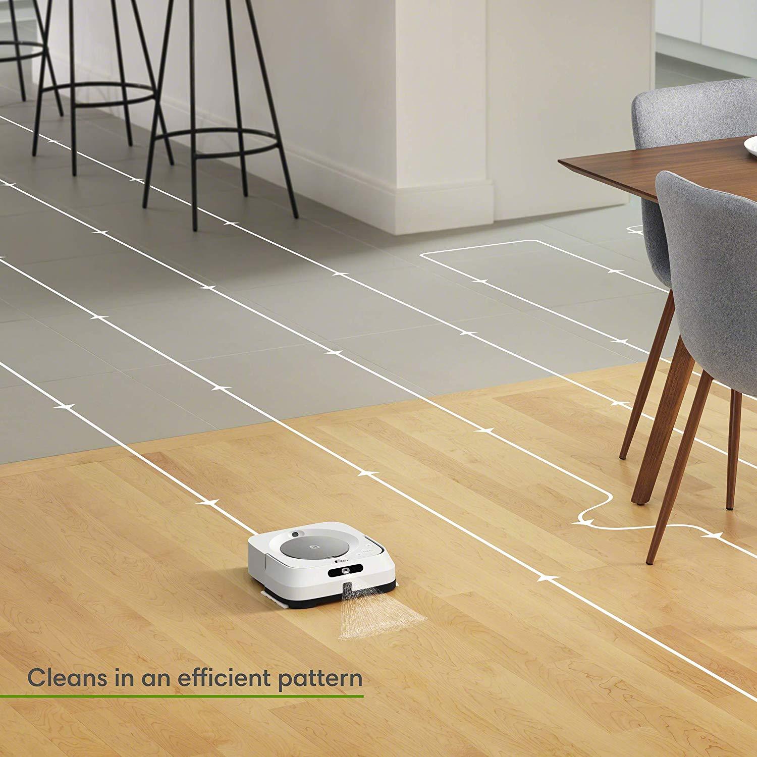 iRobot Braava jet M6 Wi-Fi Connected Robotic Floor Cleaner - Image 3