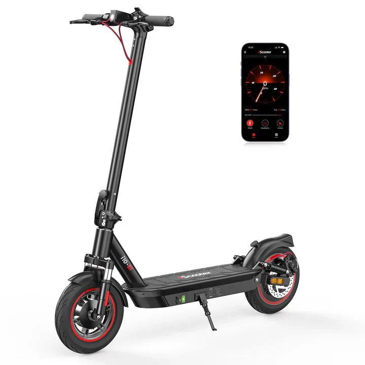 iScooter i10 Commuter Electric Scooter for Adult, 650W, 25MPH - Image 4