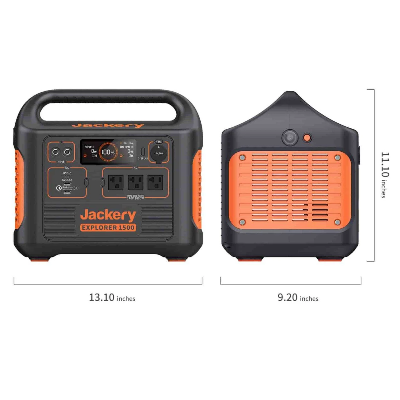 Jackery Solar Generator 1500 (Jackery 1500 + 2 X SolarSaga 100W) - Image 3