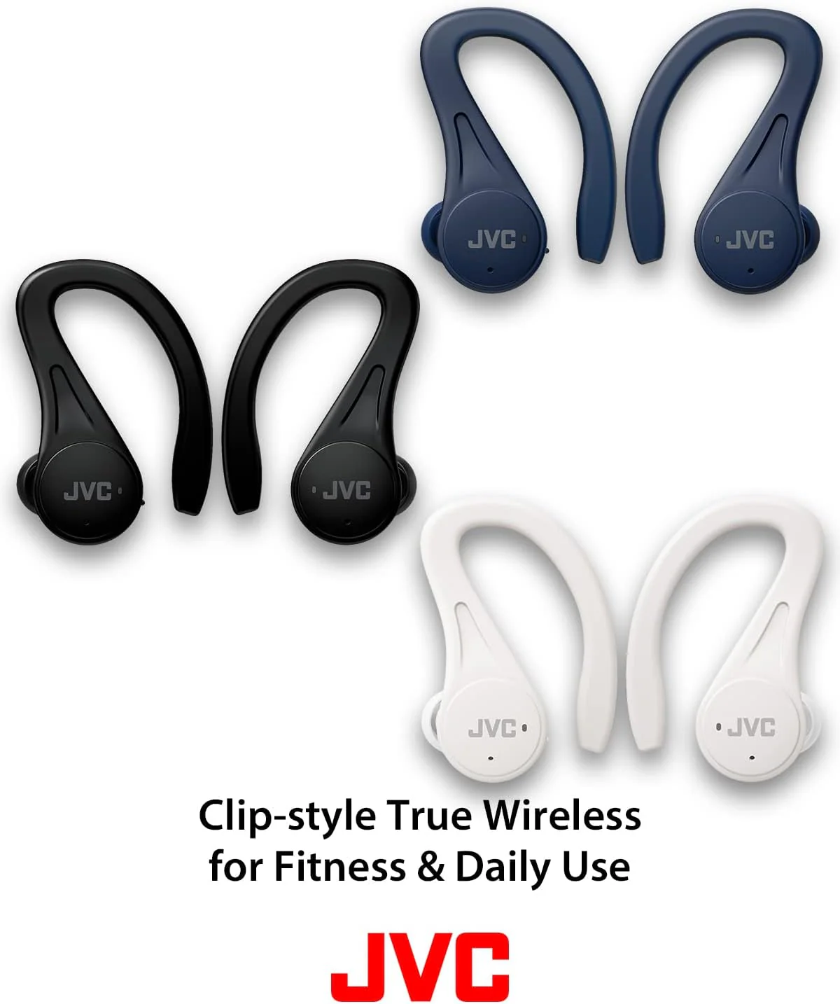 JVC Sport Clip True Wireless Earbuds - Image 3