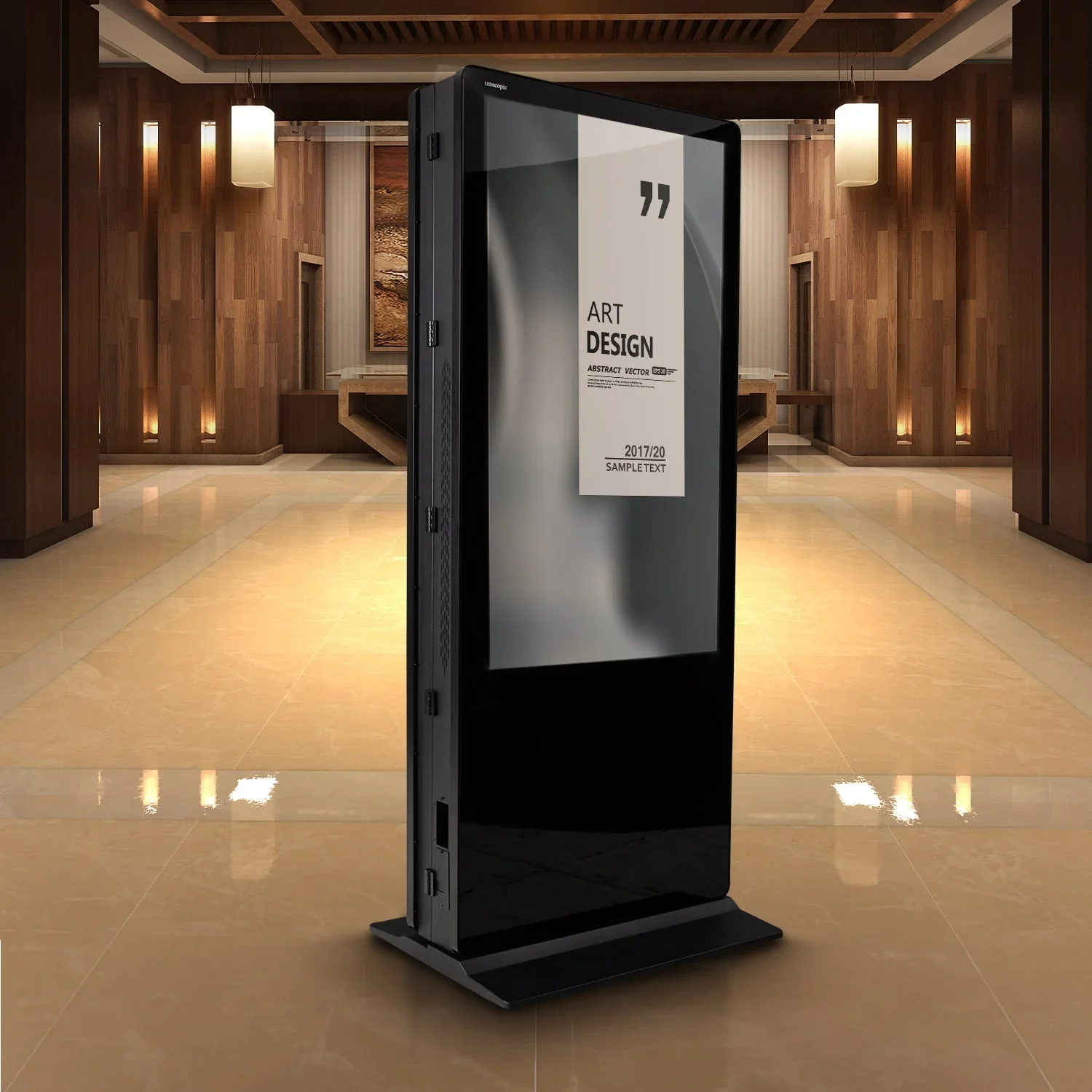 LEDscopic Double Screen 4K USB Digital Kiosk - Image 2
