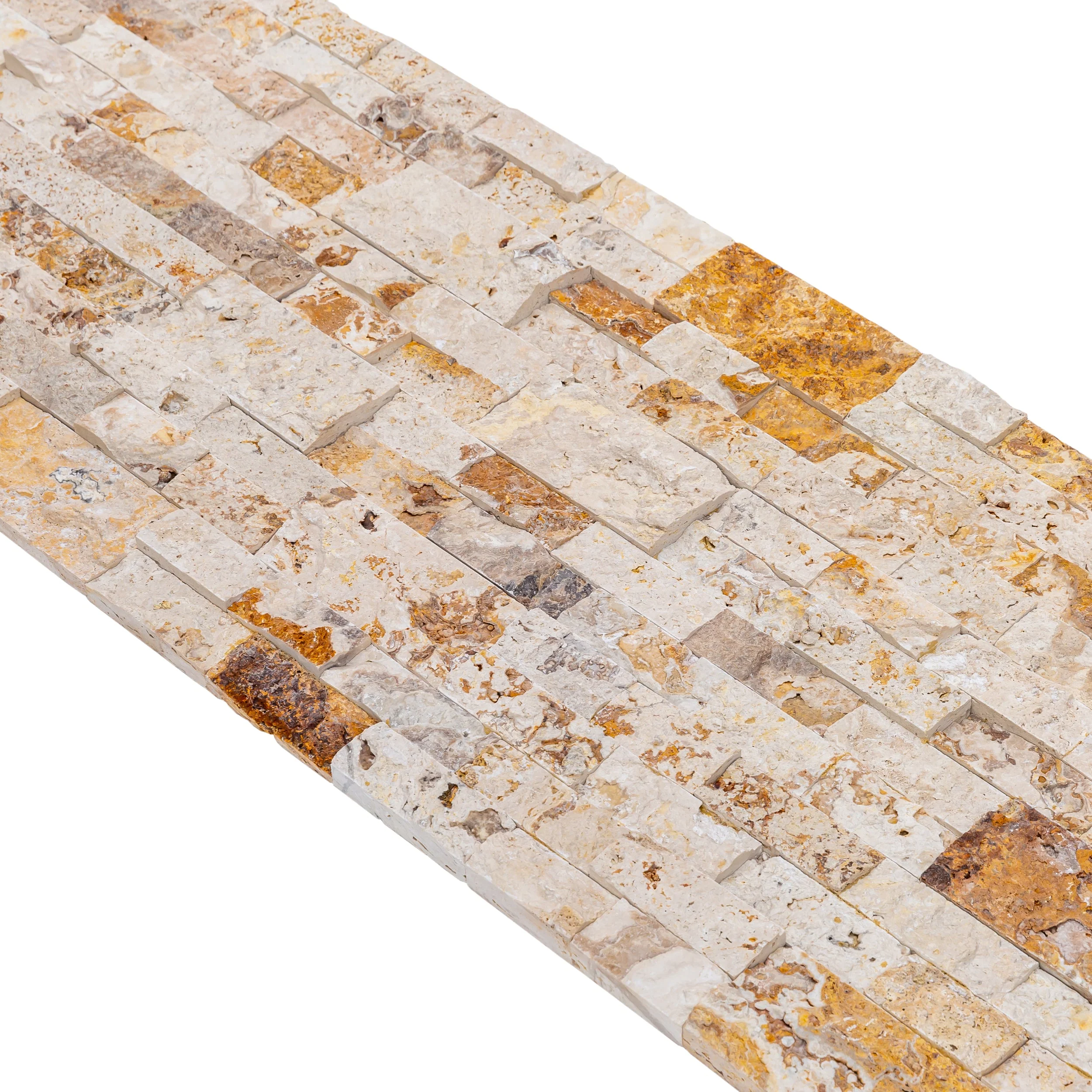Leonardo Onyx Ledger 3D Panel 6"x24" Natural Marble Wall Tile - Full Truckload - Image 4