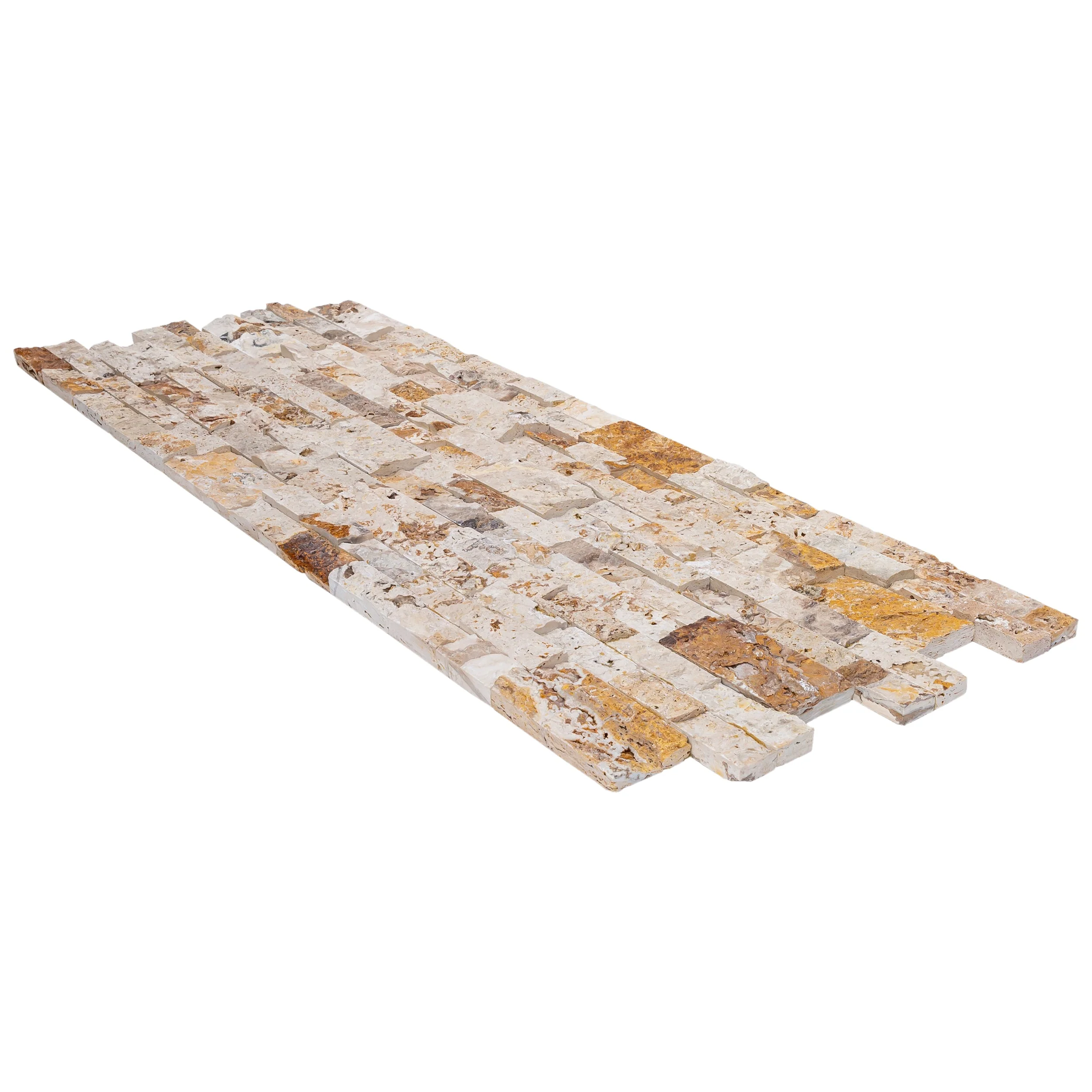Leonardo Onyx Ledger 3D Panel 6"x24" Natural Marble Wall Tile - Full Truckload - Image 7