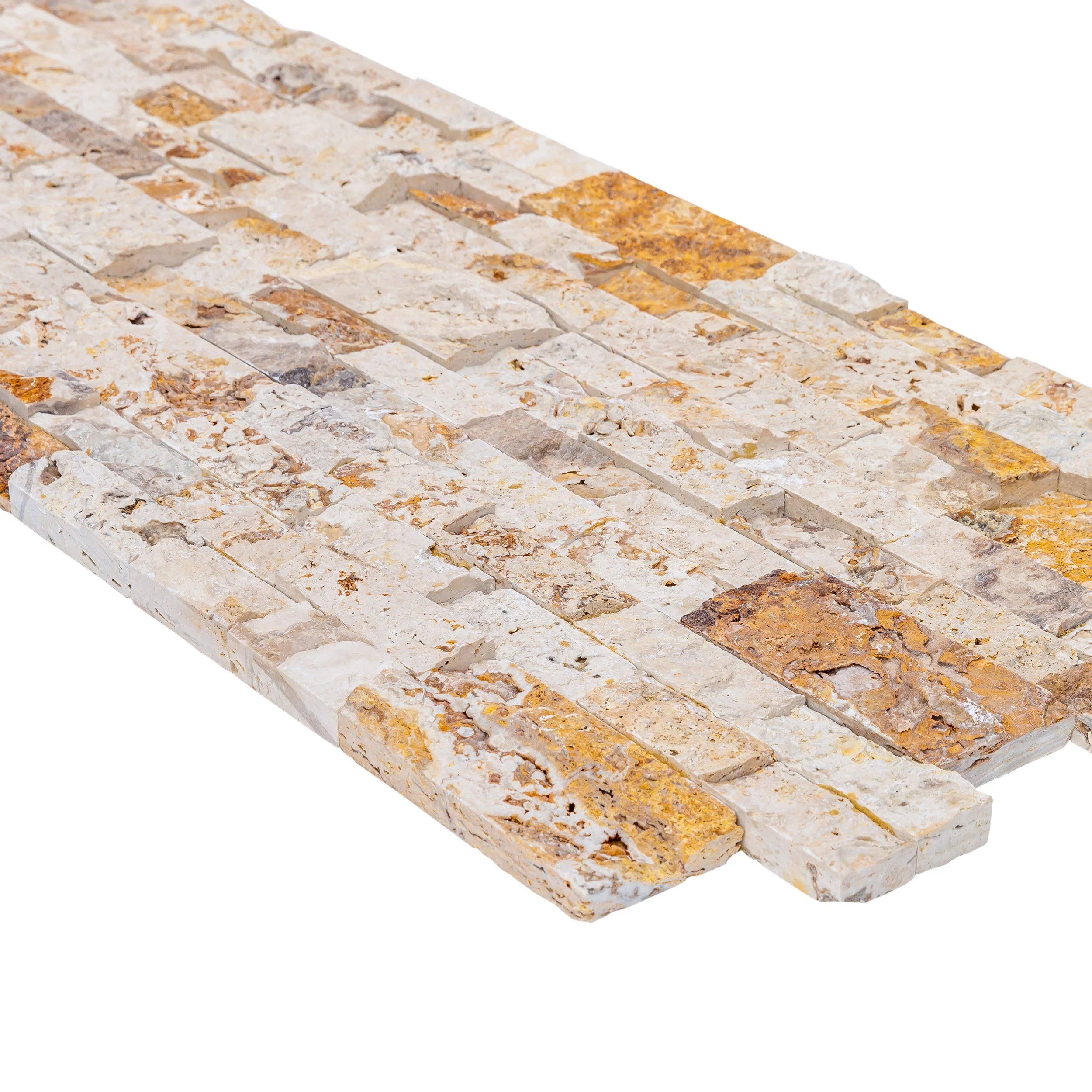 Leonardo Onyx Ledger 3D Panel 6"x24" Natural Marble Wall Tile - Full Truckload - Image 9